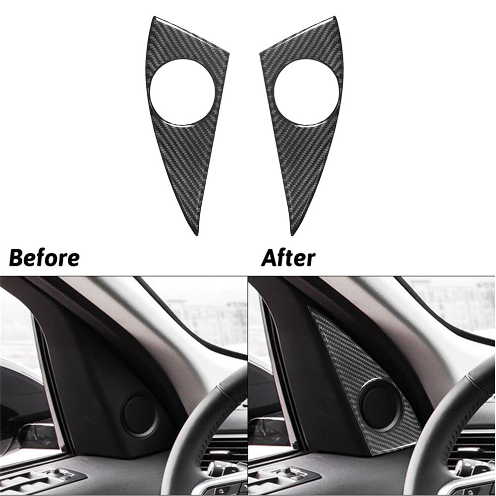 for Honda Accord Crosstour 2008 - 2012 Onyx Woodgrain Dashboard CD Air Switch Cover-. v