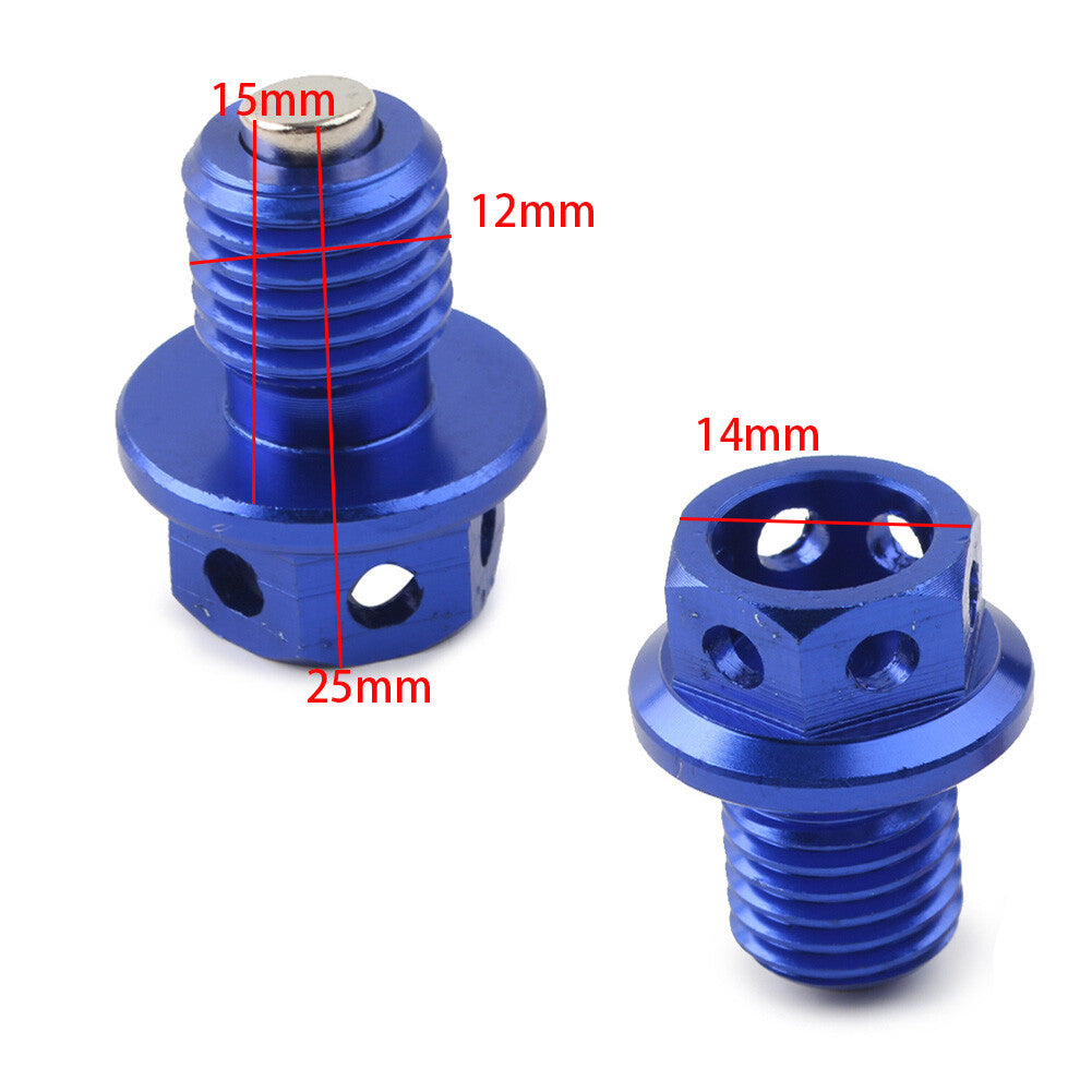 M12xP1.5 Oil Drain Plug Bolt Screw for Honda CRF XR Z 50 CR 80 125 250 Dirt Bike