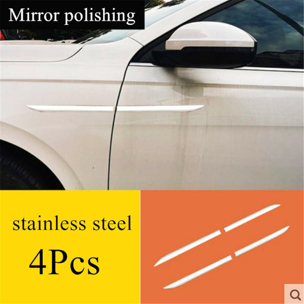 SUV front fender cover chrome alloy door dagger badge decoration car accessories - n