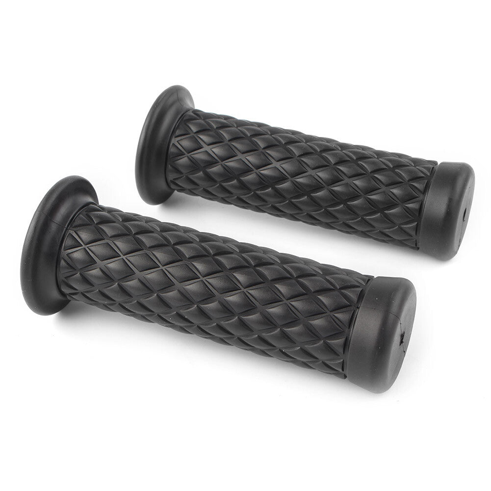 Motor Handlebar Grips Left  Right For Motorcycle With 7/8 22mm Handlebar Black