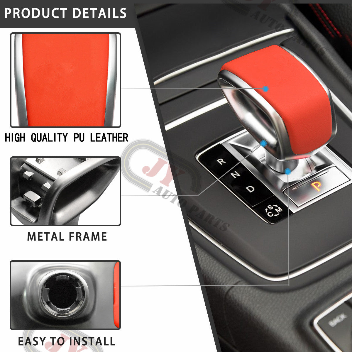 Car Gear Shift Knob Head Shifter for Benz for BRABUS CLA45 G350 G65 G55 G63 W463 Q