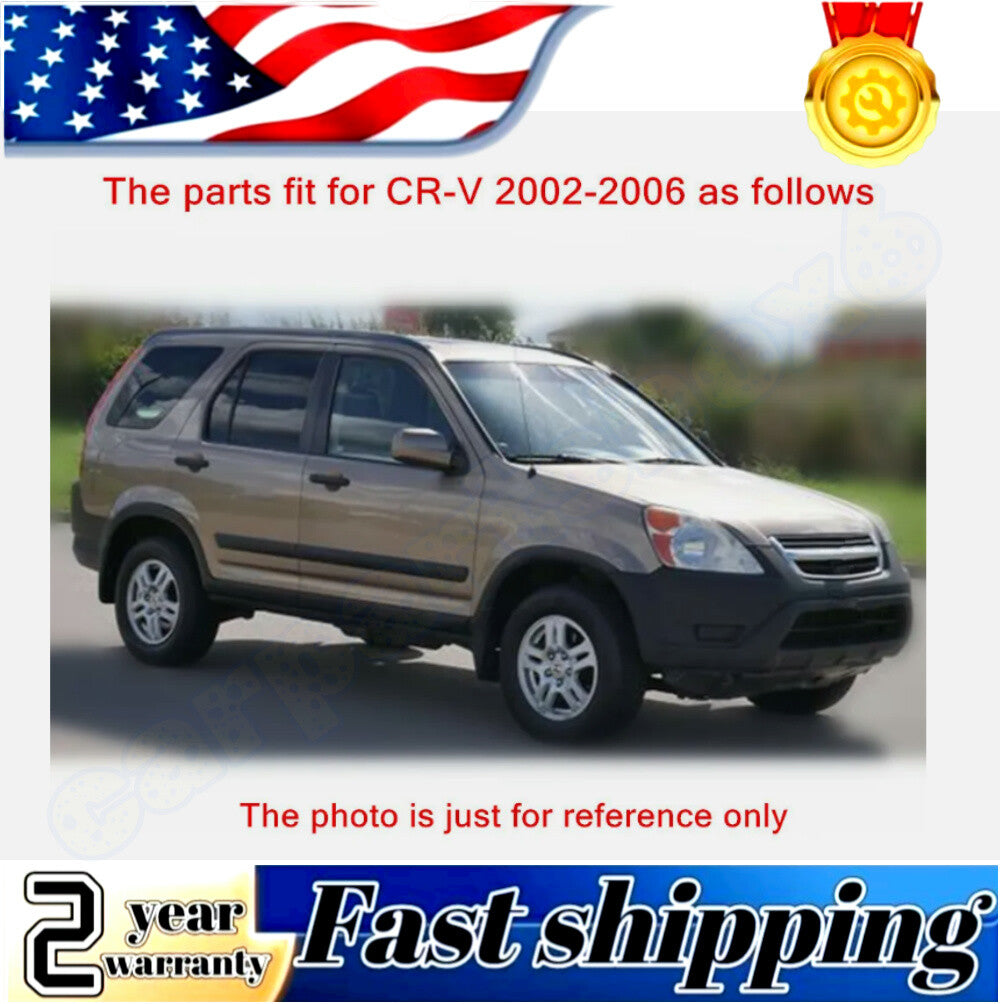 2-piece rear R  L opening Weatherstrip seal, for Honda CR-V 2002-2006