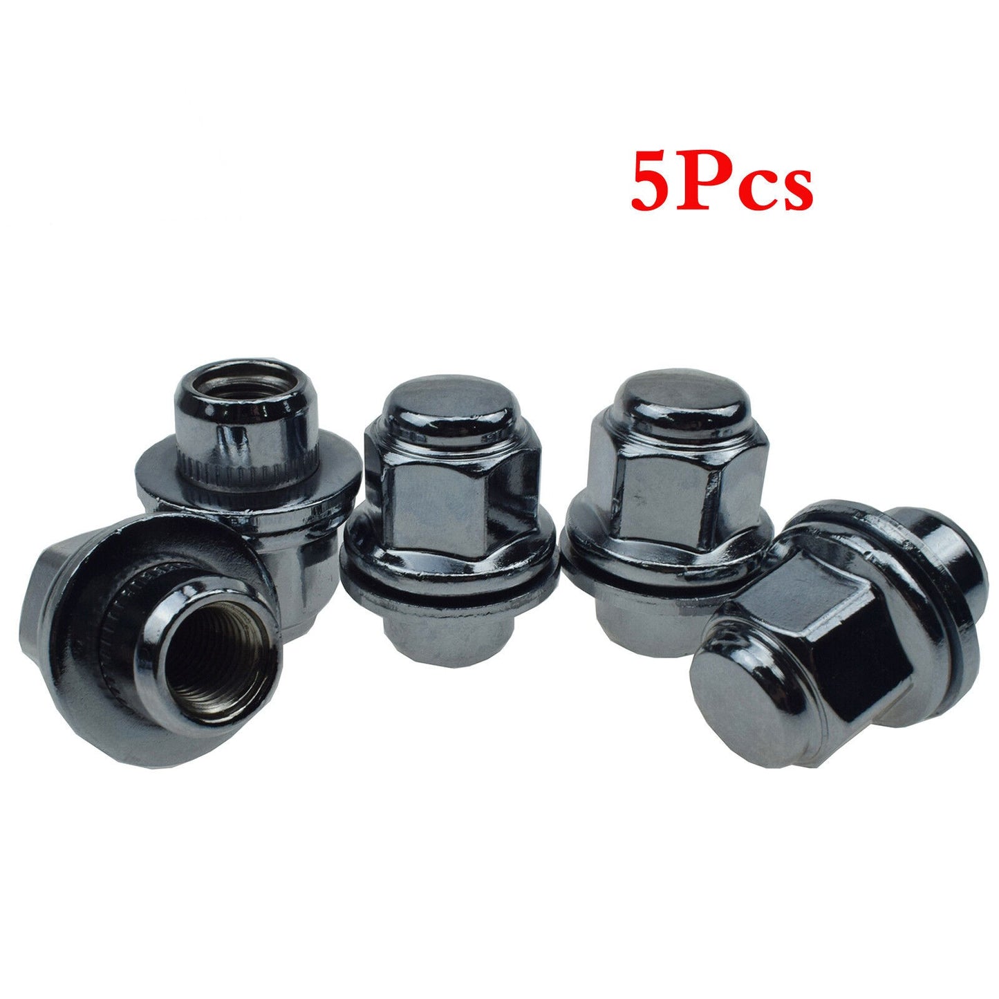 5Pcs Chrome Wheel Lug Nut for Toyota 4Runner for Camry for Lexus 90084-94001 12X1.5MM Q
