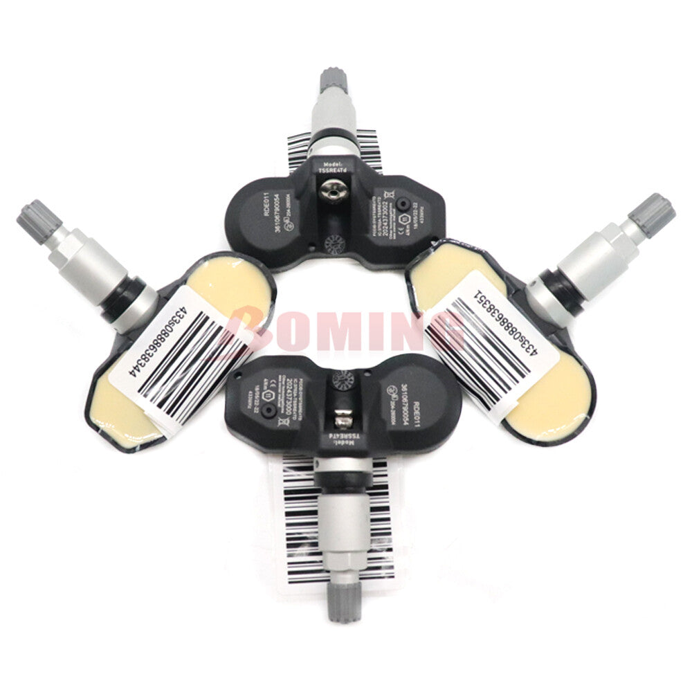 Set of (4) TIRE PRESSURE SENSOR TPMS for BMW for Mini TS-BM03 36106790054 433MHz NEW