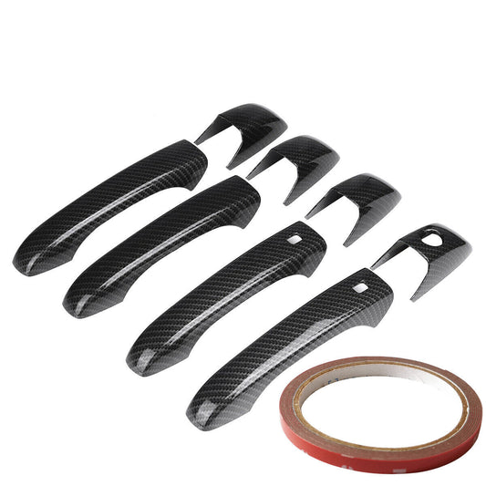 8-Piece Carbon Fiber Door Handle Cover Trim for 2011-2020 for Jeep Grand Cherokee n