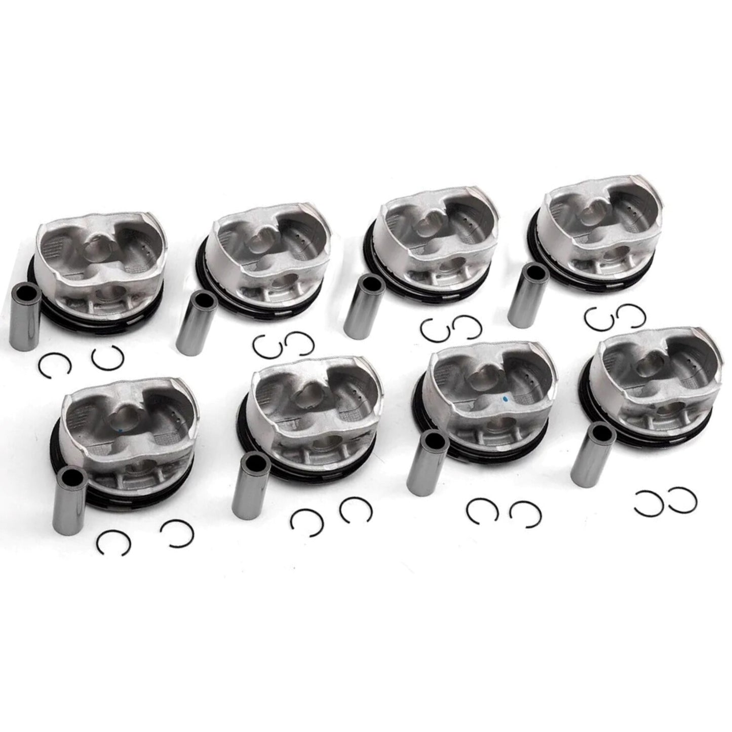 8-Piece Piston Ring Set for W212 W221 GL550 E500 S550 M273 V8 5.5-