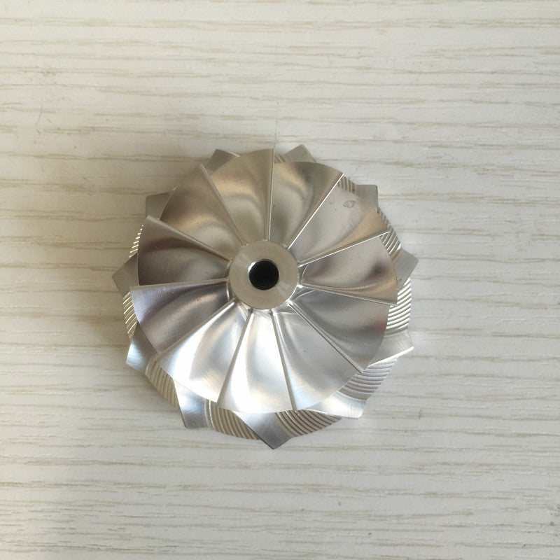 TD04HL 19T 49189-x 46.02/58.00 mm 11+0 Blade Turbine Billet Compressor Wheel