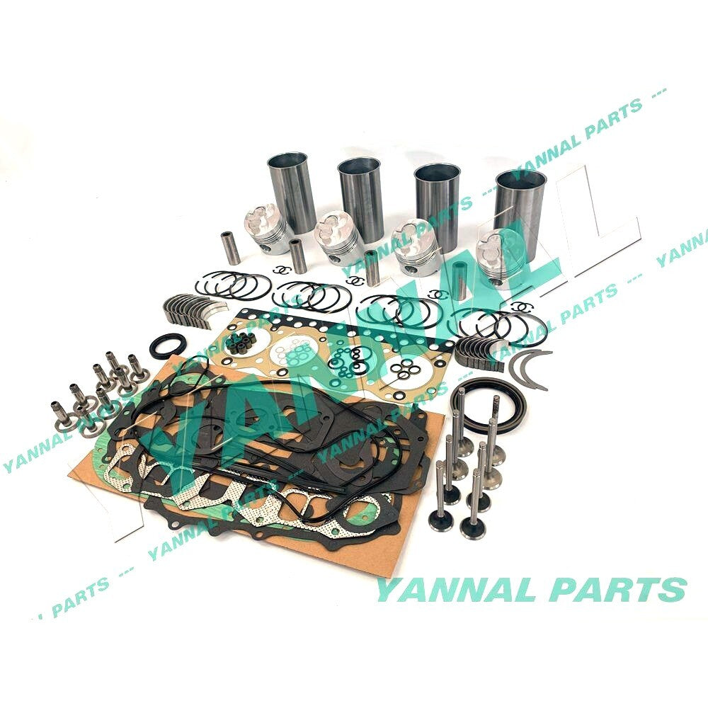 new for Isuzu C190 engine overhaul and rebuild kit with valves