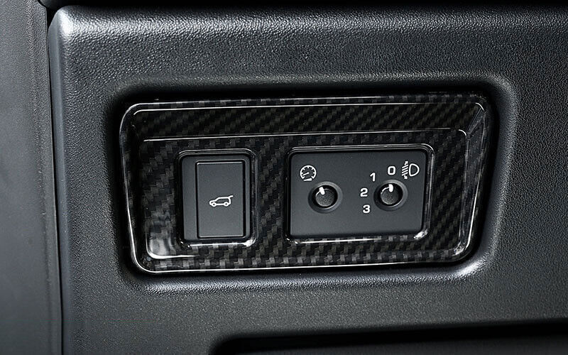 For Discovery Sport SE 15-19 Carbon Fiber Driver's Side Dash Control Cover Trim