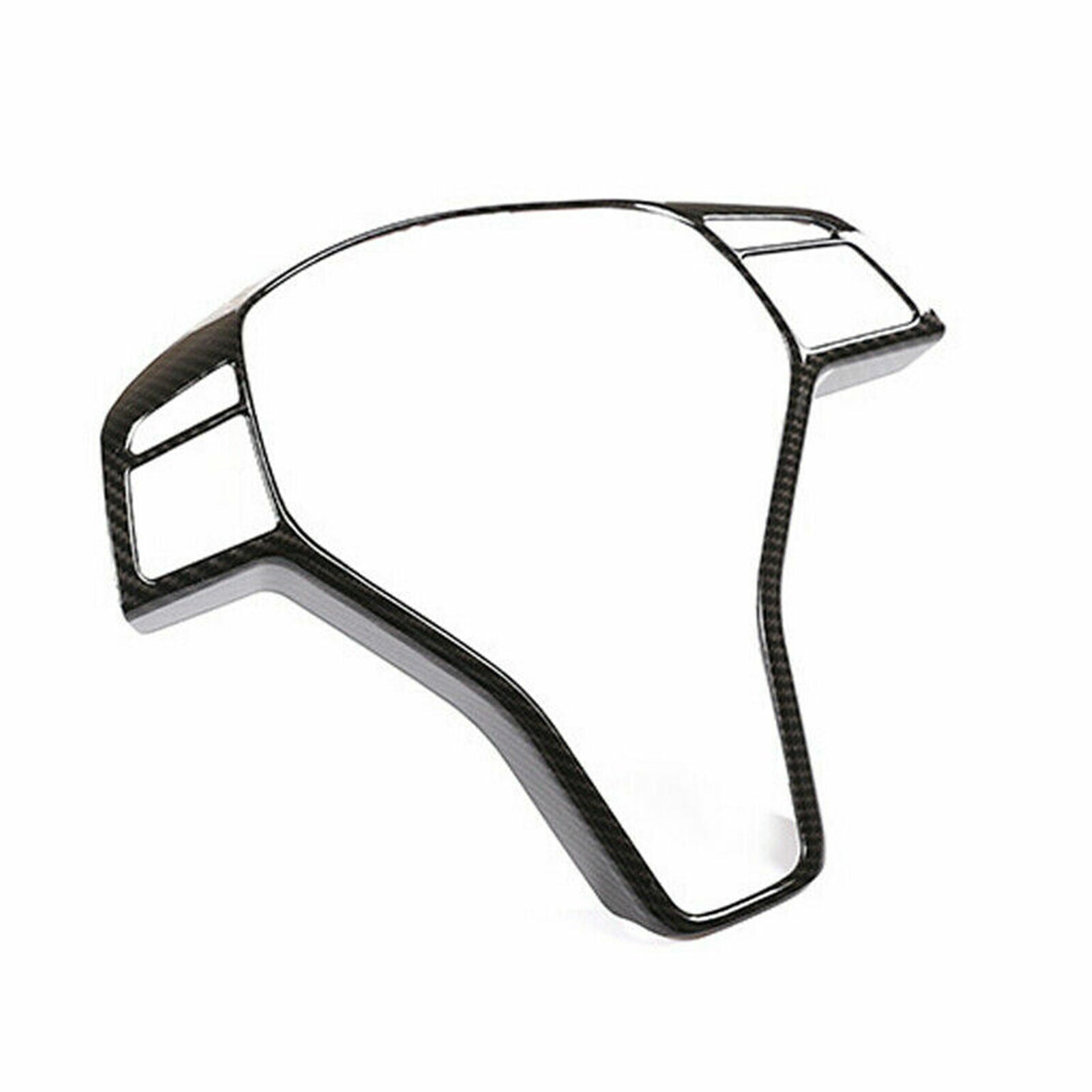 Carbon Fiber Color Steering Wheel Cover Trim Fit for Benz Class A B C W204 W212