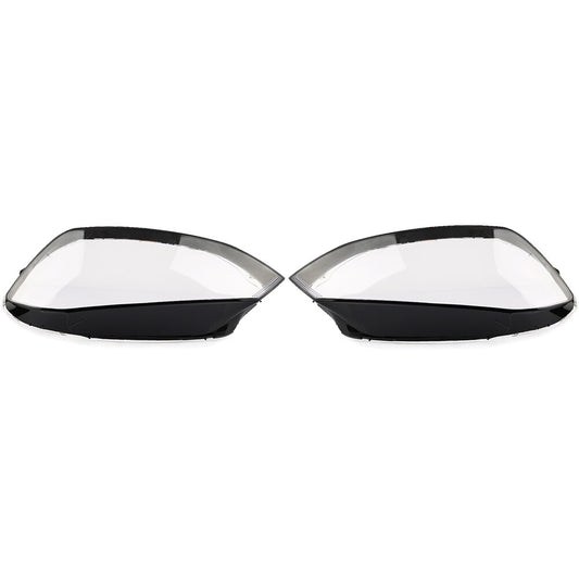 Pair Front Headlight Lens Cover Lampshade Clear for VW for Golf 7 2014-2017 L+R