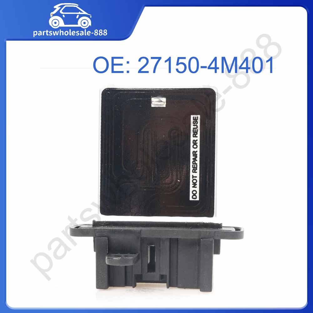 The 27150-4M401 HVAC blower motor resistor is suitable for Nissan NV200 (16-20) and for Chevrolet (15-18).