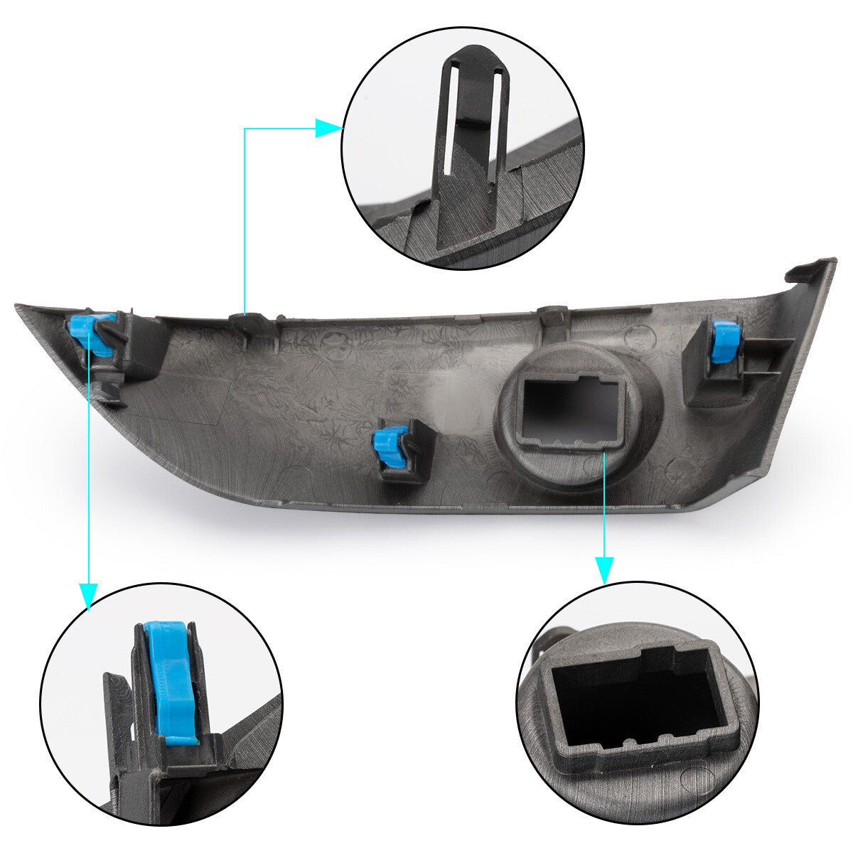 2-piece instrument cluster trim panel for RAV4 2011/2012 Base 2.5L n