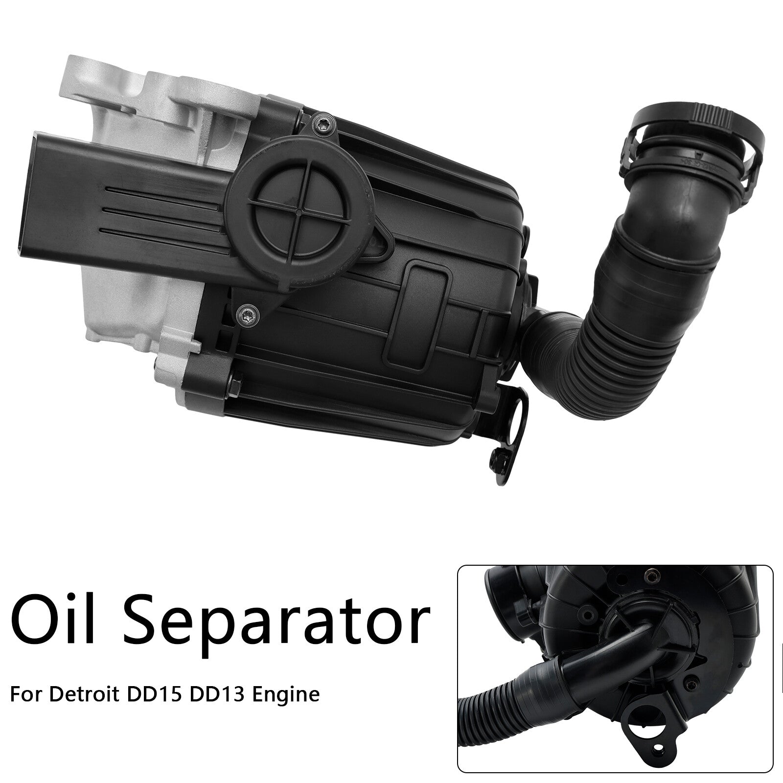 Oil Separator Crankcase Ventilation Separator A4720107662 Fit Detroit DD13