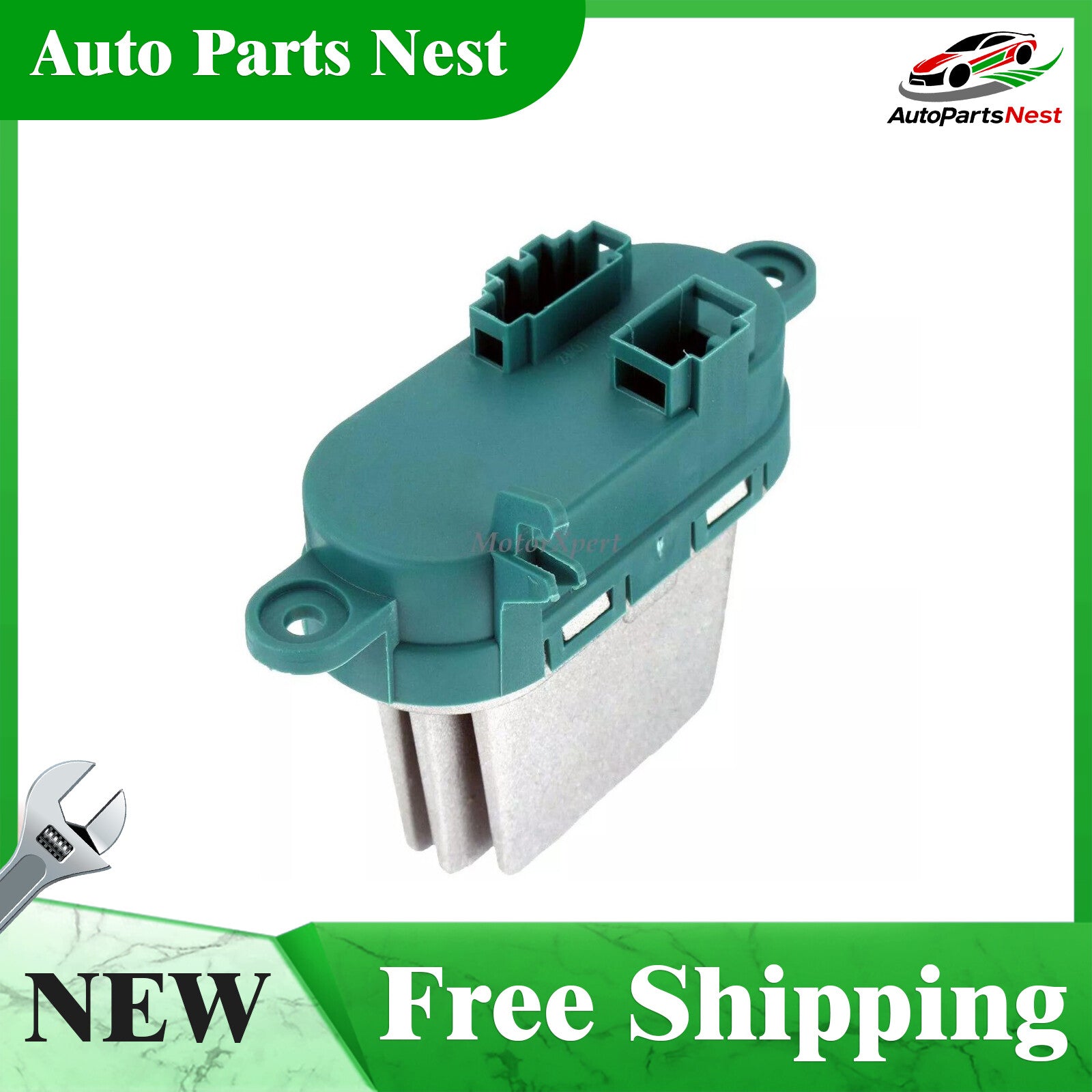 7L0907521B Blower Motor Resistor for VW Touareg for Audi Q7 Quattro 3.0T 2006-2015 Q