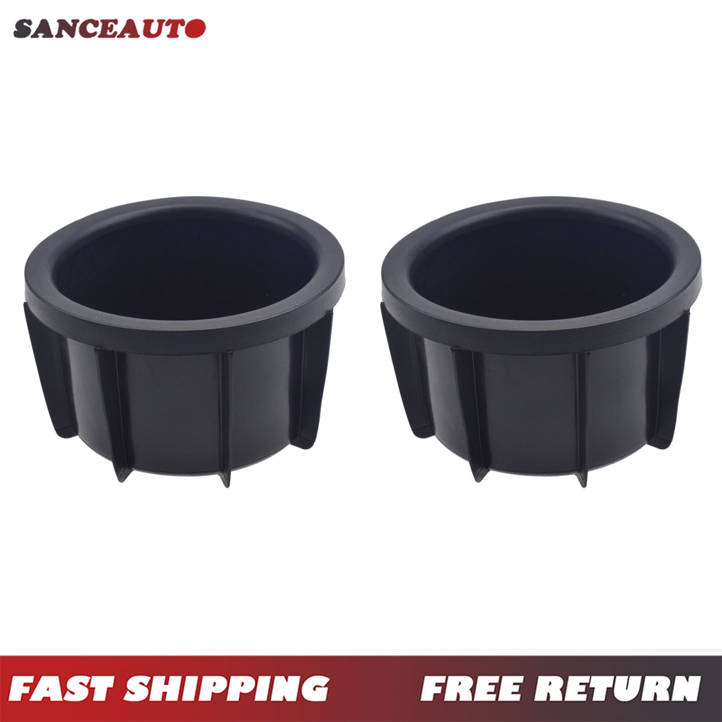 2-pack of cup holder inserts for Rav4 2006-2011 center console (5561842040) n