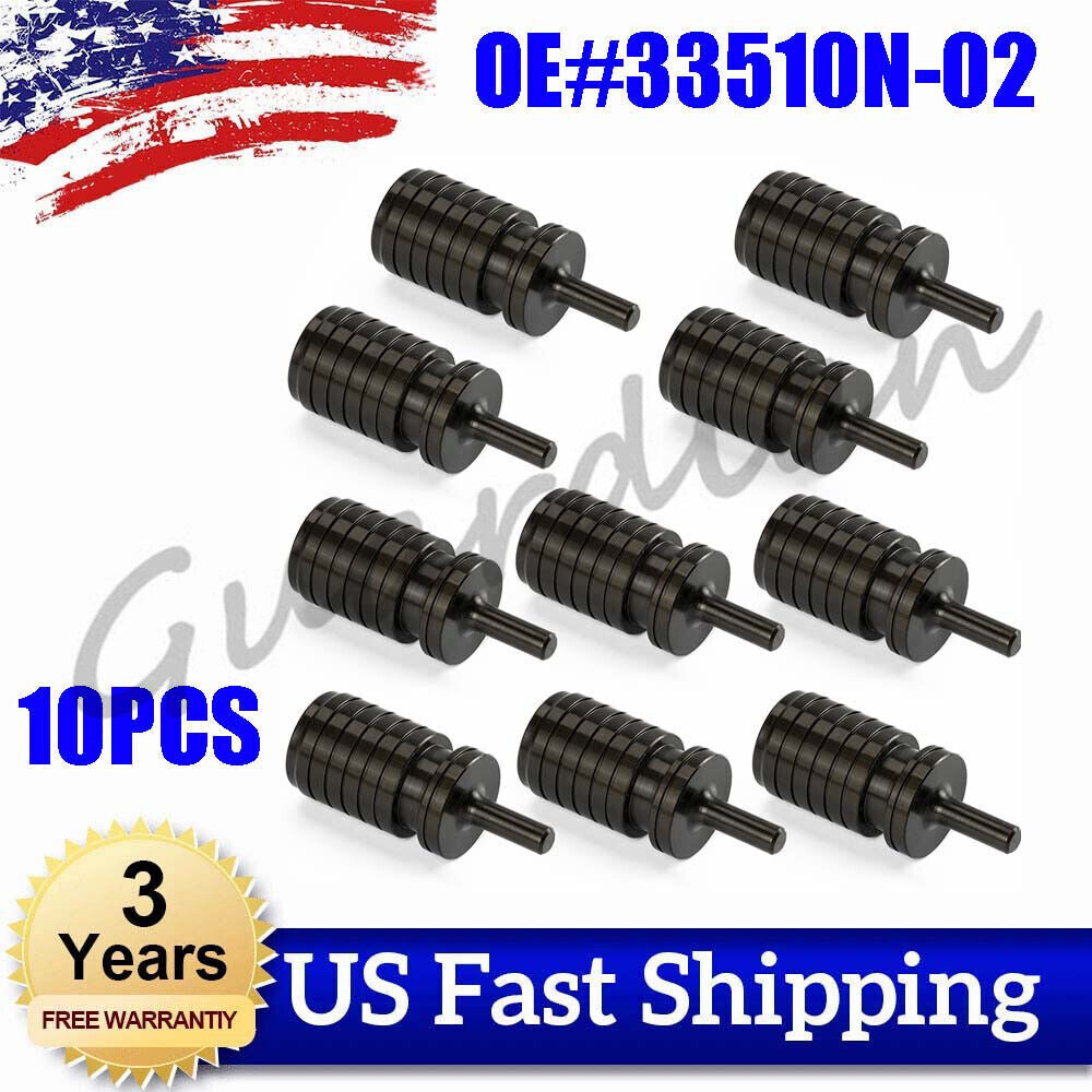 33510N-02 10x New Oversized Pump Flow Control Valve For JF011E RE0F10A F1CJA CVT