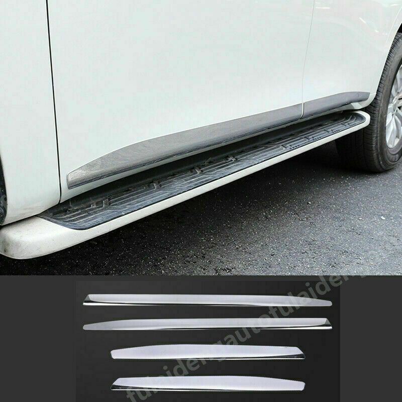 for Nissan Armada Patrol Y62 2013-2019 Chrome Side Door Molding Body Cover Trim