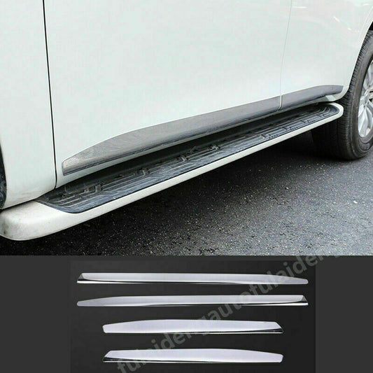 for Nissan Armada Patrol Y62 2013-2019 Chrome Side Door Molding Body Cover Trim
