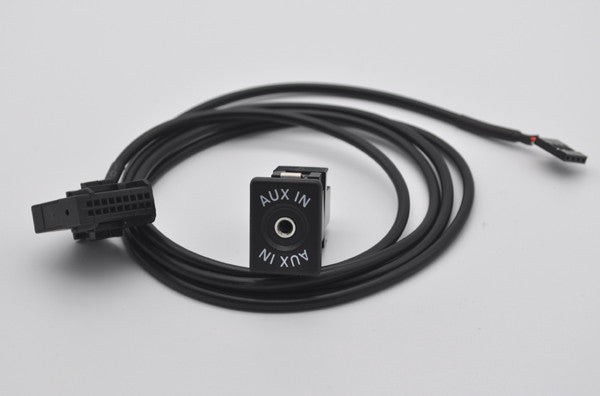 Armrest AUX in Socket Cable for VW for Seat for skoda Octavia MFD2 RNS RNS2 Stereo