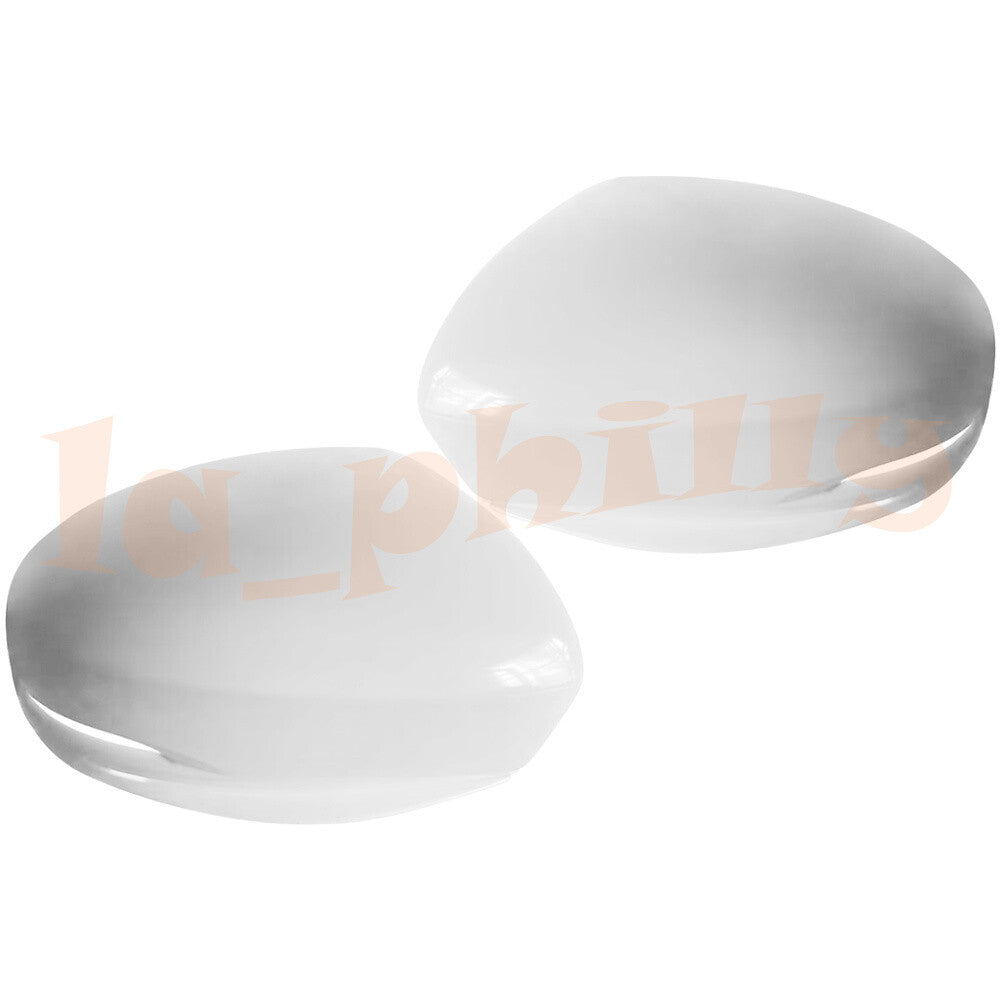 2pcs For 2015-2018 for Honda Jazz Fitt Gk LeftRight Mirror Cover w/ Light Unpainted