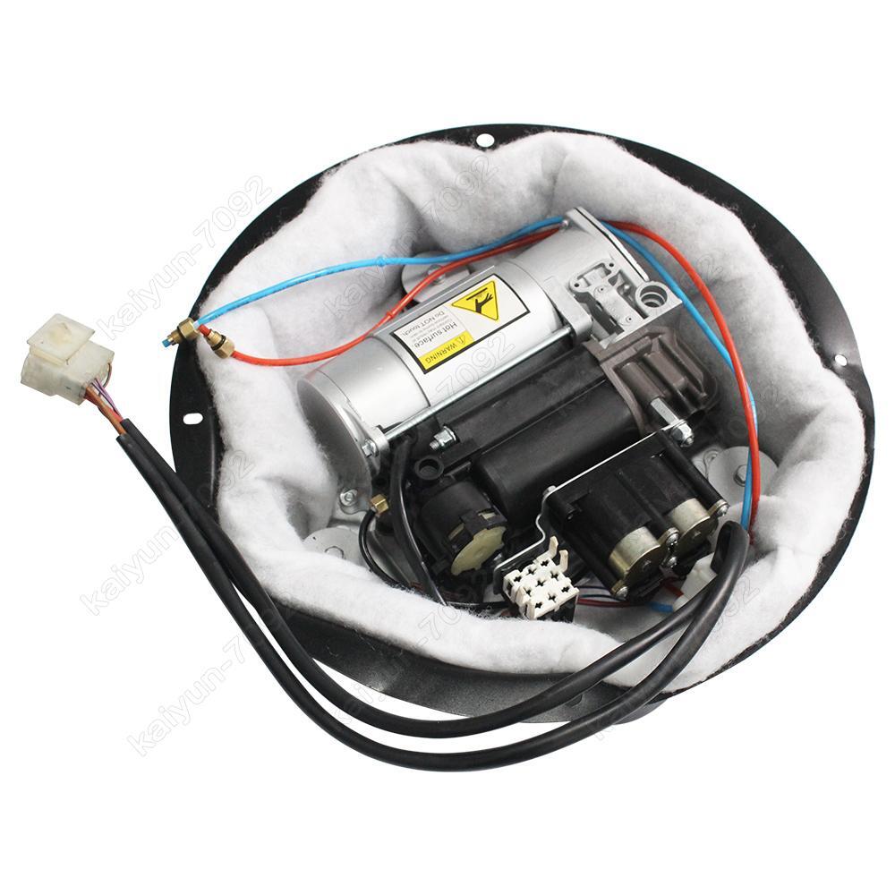 for BMW X5 E39 E53 E65 E66 Air Suspension Compressor Valve Block+Bracket Cover