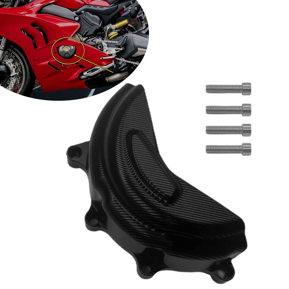 Engine Guard Cover Protector for DUCATI PANIGALE STREETFIGHTER V4/S Black Q