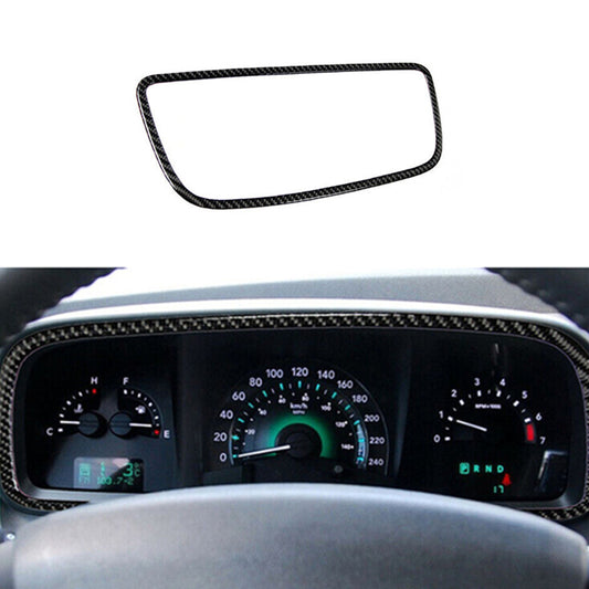 2X Carbon Fiber Driver Side Decorative Cover Trim For 718 2016-2022 v