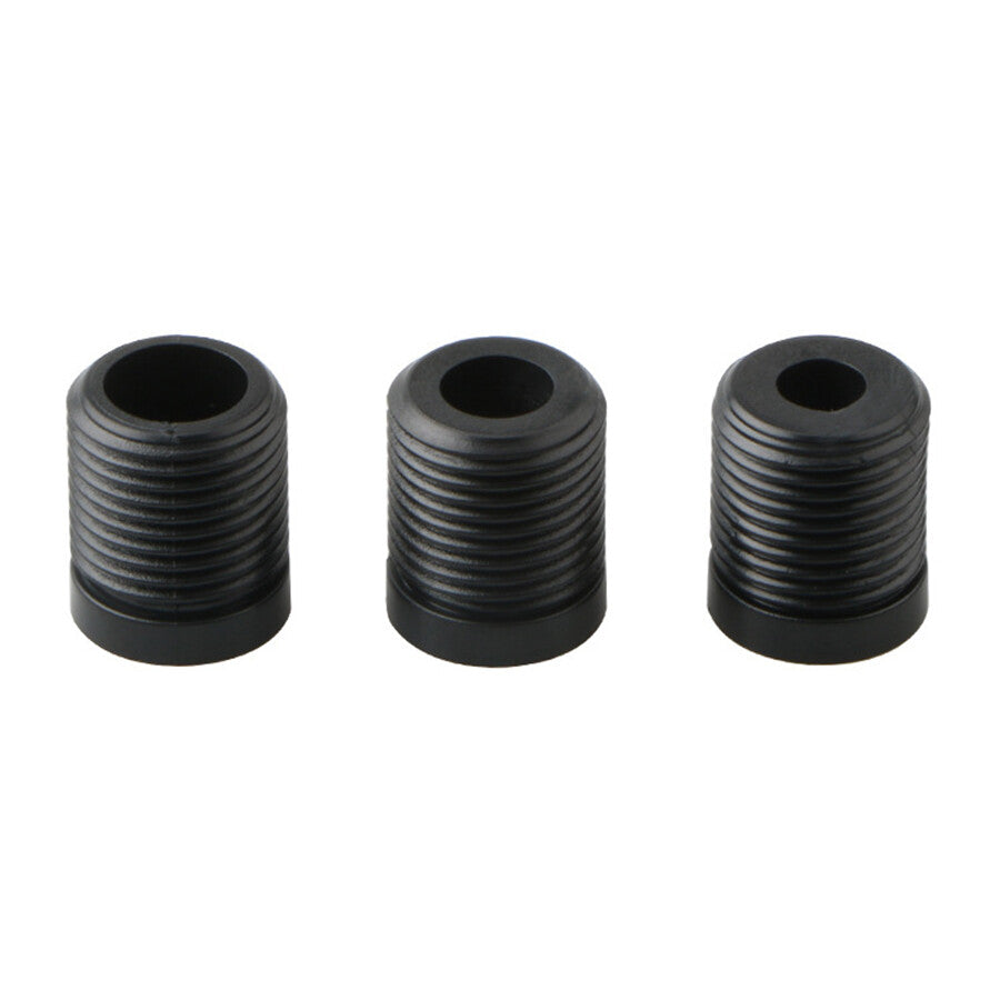 Black Alloy Car Shift Knob Extension For Manual Gear Shifter Lever 13cm Extended