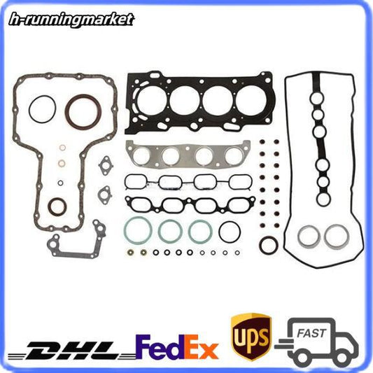 Head Gasket Set MLS Fits 98-08 for Toyota for Corolla Celica GT for Chevrolet 1.8 DOHC 1ZZFE
