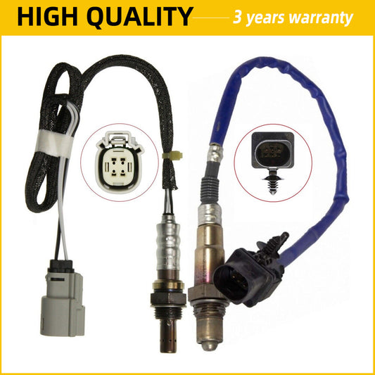 Two-piece set of front and rear oxygen O2 sensors suitable for 2013-2020  for ford  Fusion 2.0L L4 PHEV FHEV Q