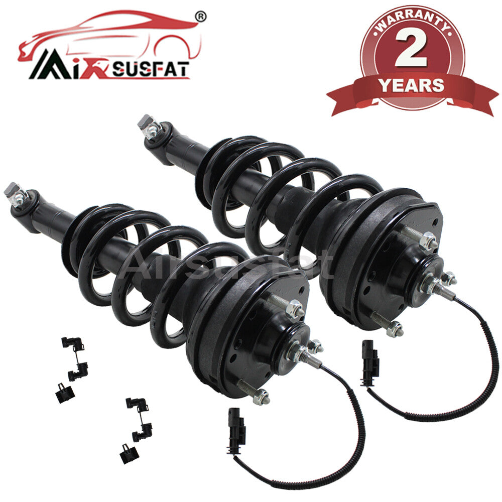  Pair Front Shock Absorber Assys for Chevy Tahoe Suburban Magnetic 84176631