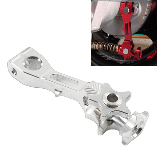 Universal Motorcycle Rear Brake Rocker Arm/Lever CNC for Honda Dirt Bike Silver Q