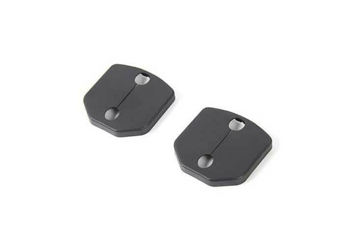 Fit for Ford for Mustang 2015-2022 Matte Black Door Lock Buckle Protection Trim 2PCS
