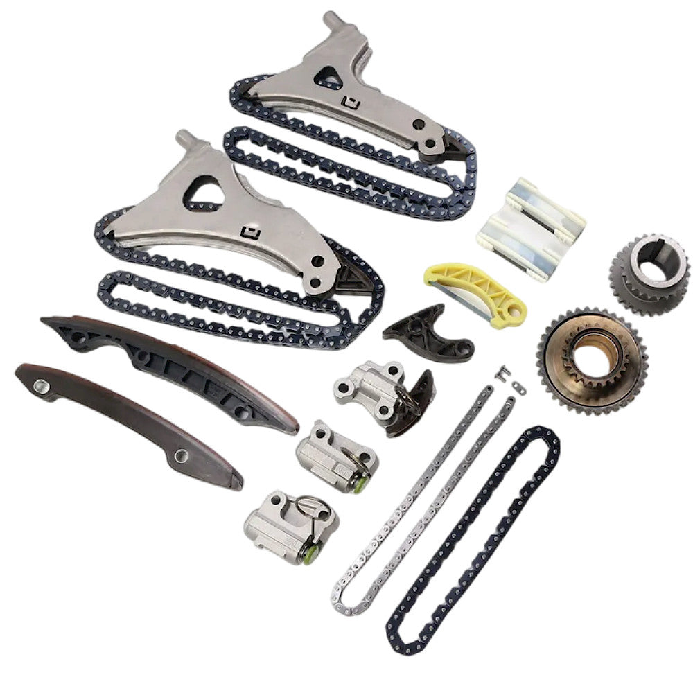 Timed chain tensioner kit for Mercedes-Benz W205 W222 M276 3.0T 3.5 (15 pieces)
