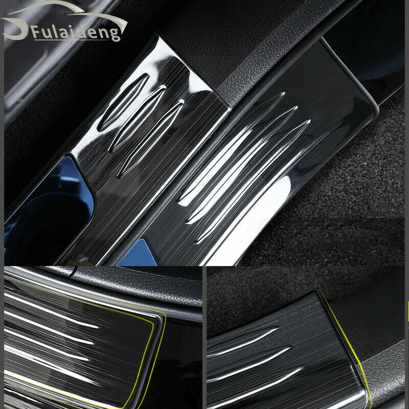 for Honda CR-V CRV 2017-2022 Black Car Door Sill Scuff Plate Guard Pedal Cover