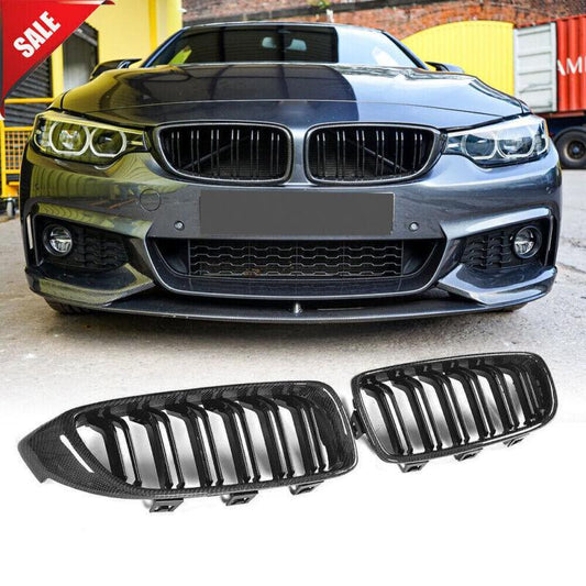 Carbon fiber front kidney grille suitable for BMW 4 Series F32 F33 F36 F80 F82 F83