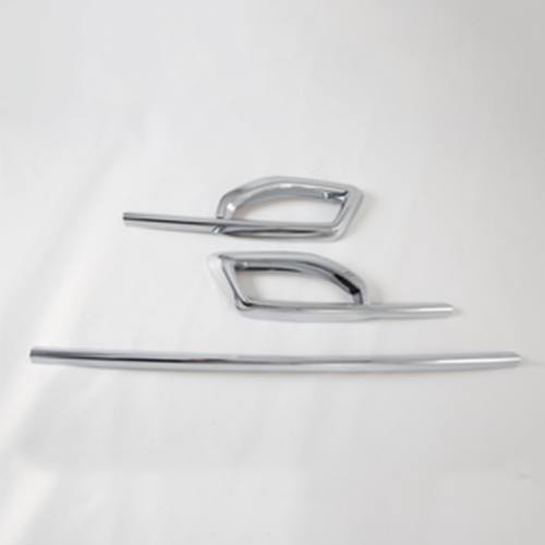 for Kia Seltos 2020-2023 Chrome Rear Bumper Moulding Cover Protector Trim Decor