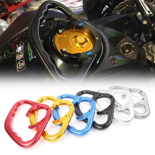 CNC Passenger Front Hand Grip Tank Fit for Suzuki GSXR600/750/1000/1300 SV650/S Red Q