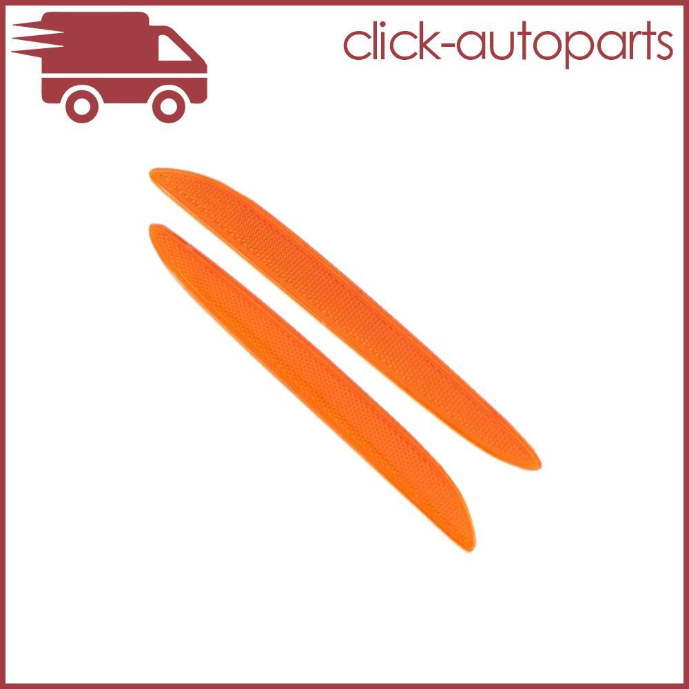 Set of 2 Rear Bumper Cover Reflector Left  Right for Jaguar XJ 2010-2017 Q