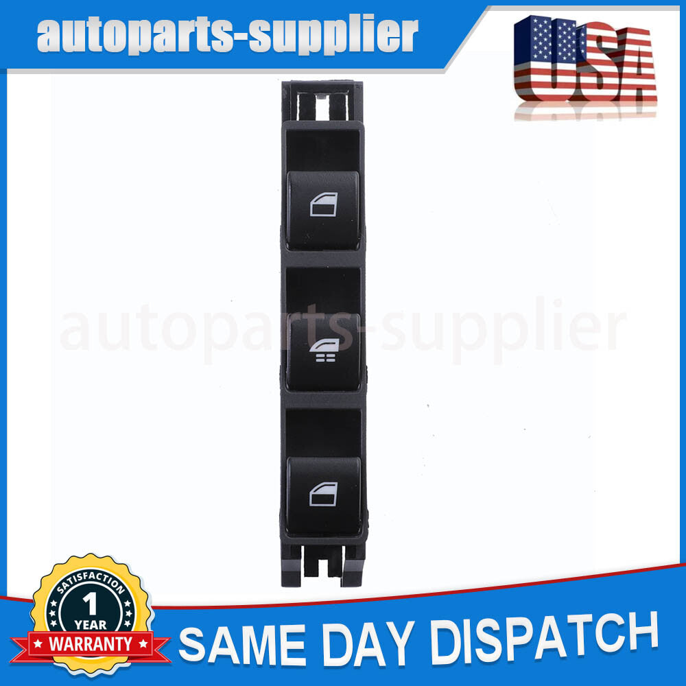 Front left power window switch 61316902183. Suitable for BMW 325Ci, 330Ci, and M3 models from 2001 to 2006.
