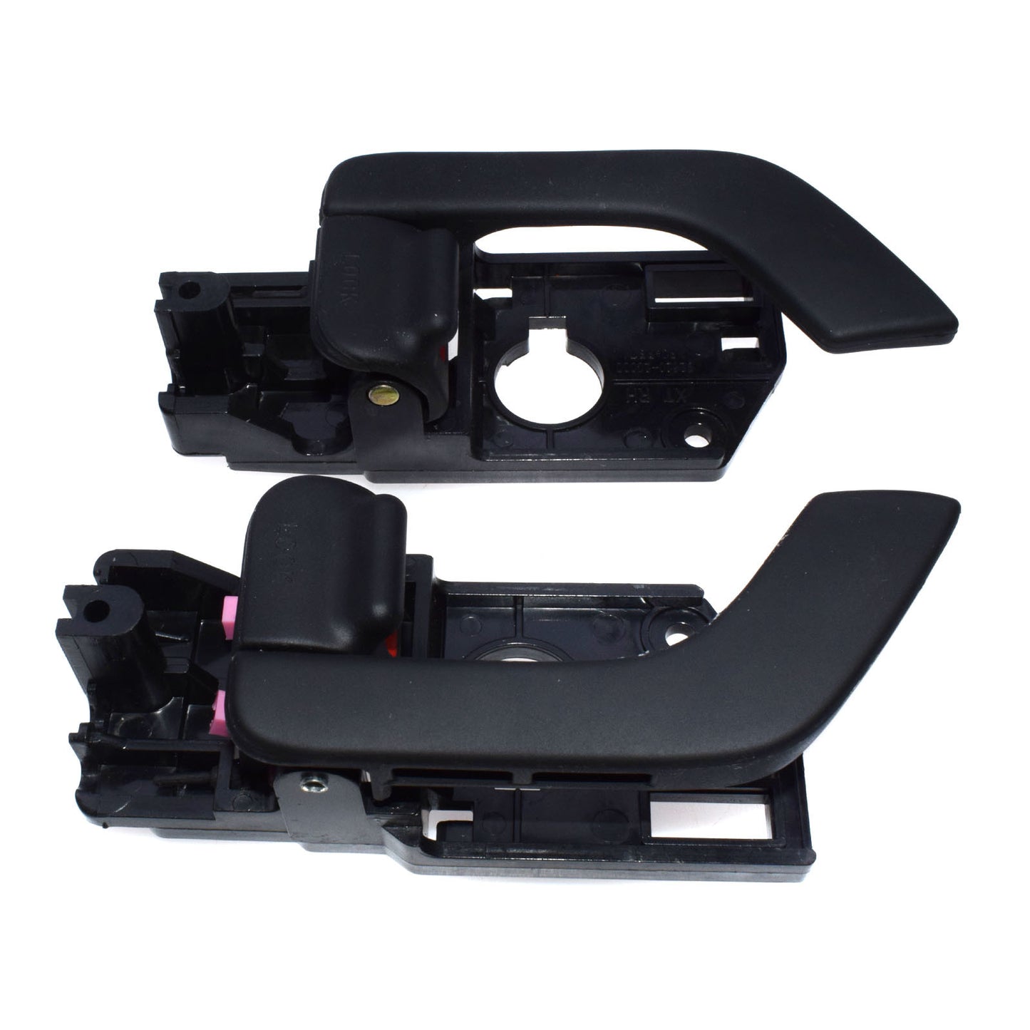 2-Pack Interior Door Handle Black for for Hyundai Tiburon 826102C000 826202C000- v