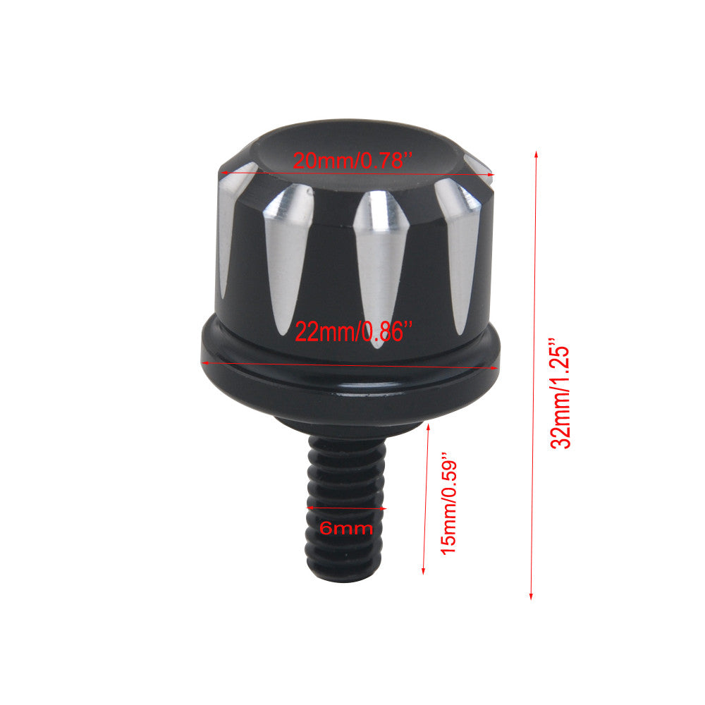 Rear fender for seat bolt screw mounting nut kit for Harley Touring Road Glide Dyna