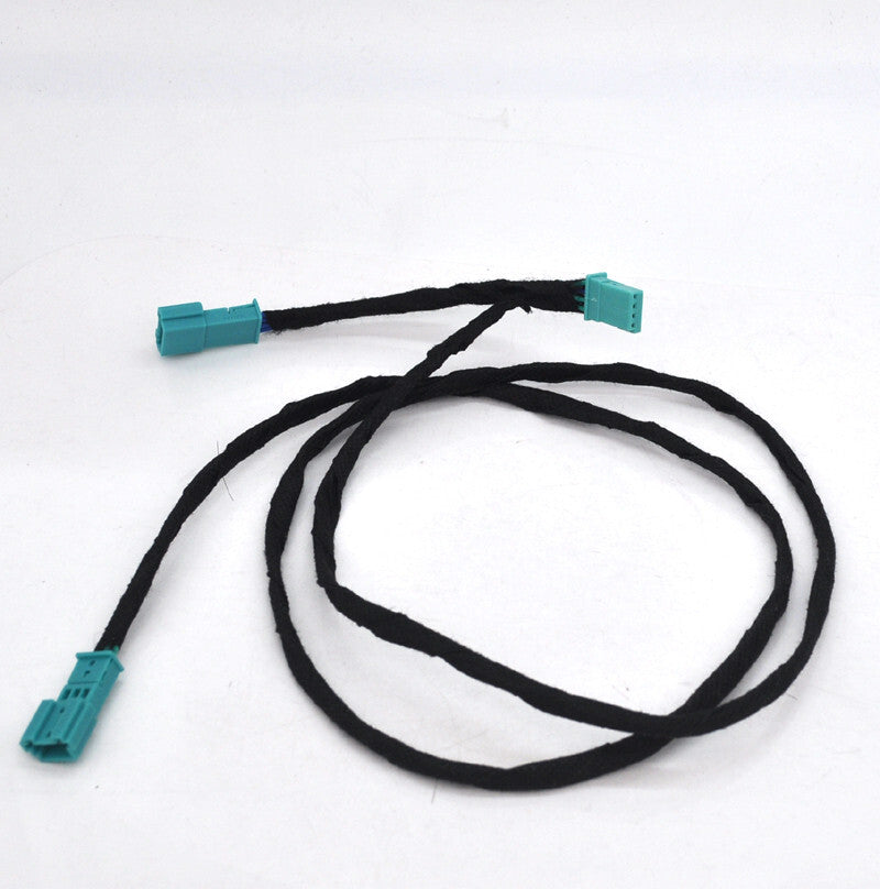 Illuminated LED AC/Radio footwell Y-adapter splitter cable For F30 F32 M3 M4 v