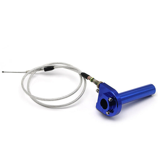 Quick Action Throttle Grip  Cable For Pit Bike 50-125cc Motorcycle 7/822mm Q