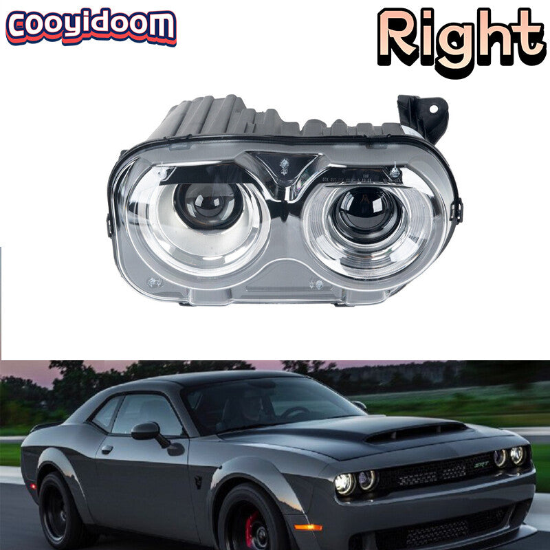 Right Front Head light lamp Passenger Side For 2015-2021 for Dodge for Challenger