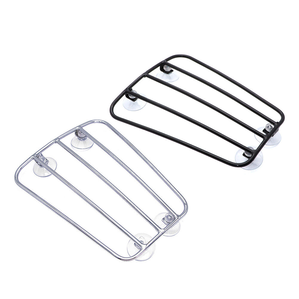 Motorcycle Universal Suction Cup Fuel Gas Tank Parcel Rack for Harley Cafe Racer