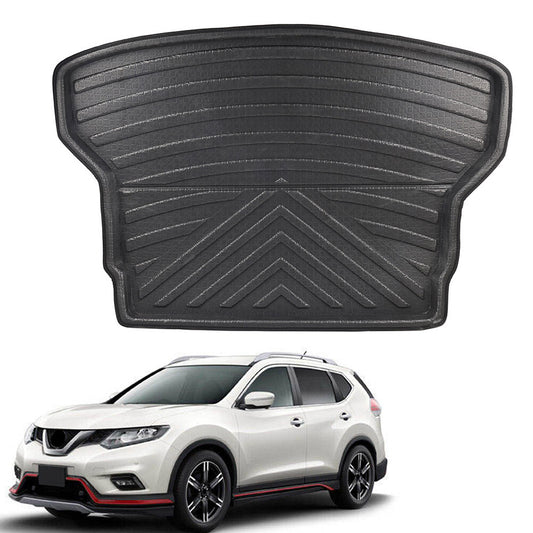 Rear Trunk Mats Liner Cargo Floor Tray Fit 2014-2017 2015 for Nissan Rogue /X-Trail Q