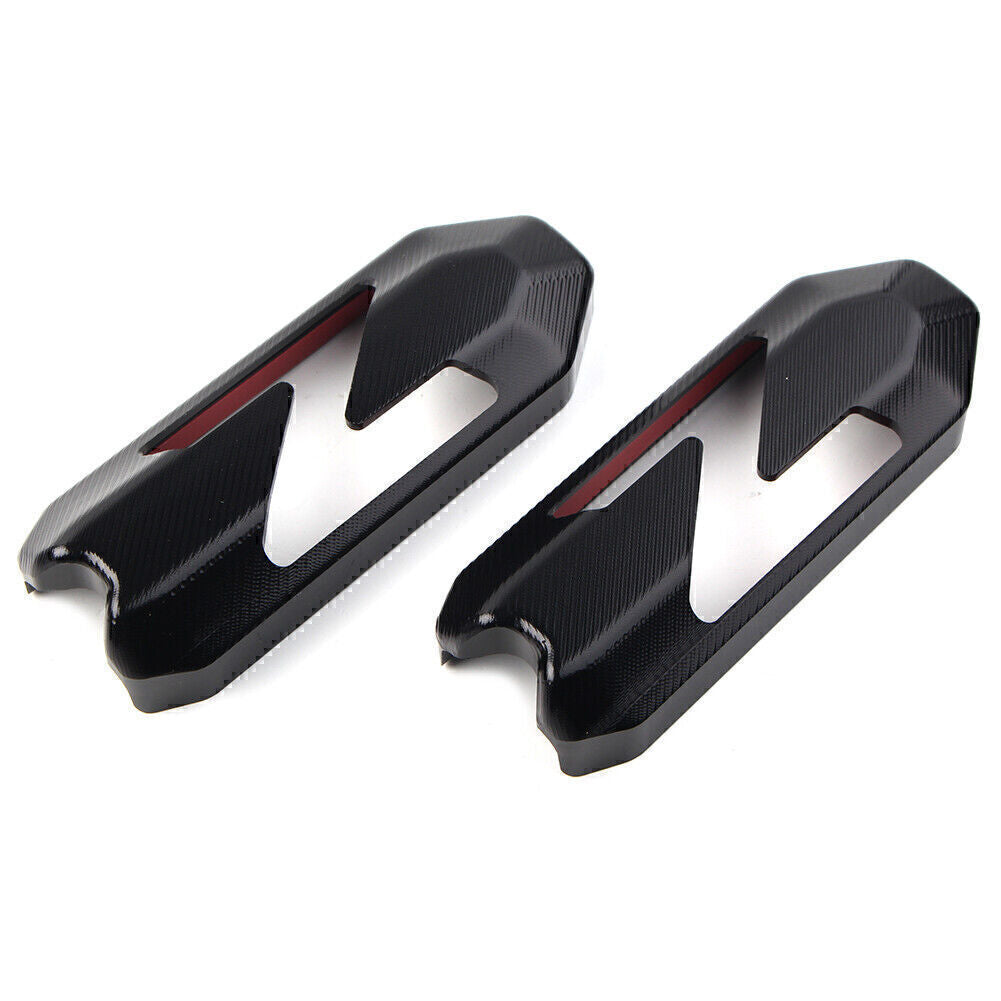 Pair Turn Signal Light Cover Guard for KAWASAKI Z900 Z1000R 2018-2022 Black Q