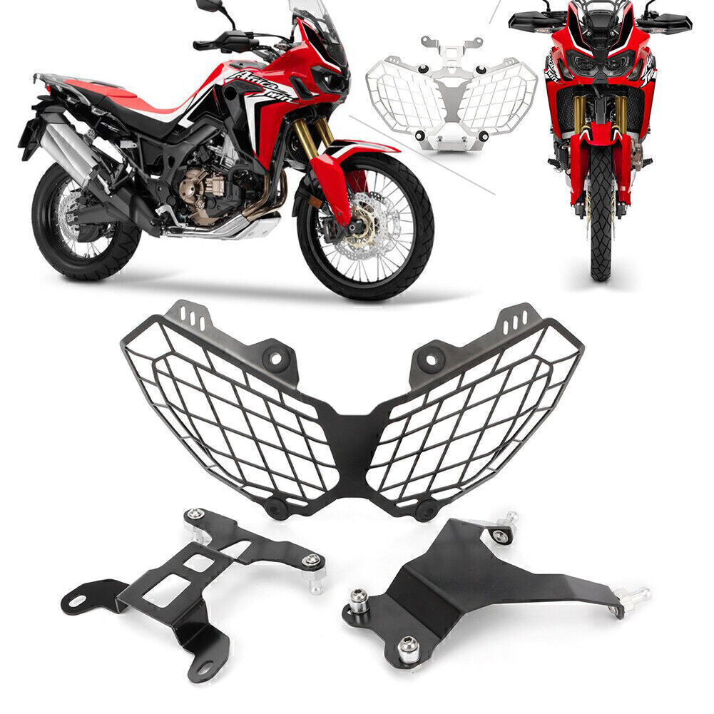 Fit for Honda CRF1000L Africa Twin CRF 1000LCRF Headlight Lens Guard Protector Cover Q